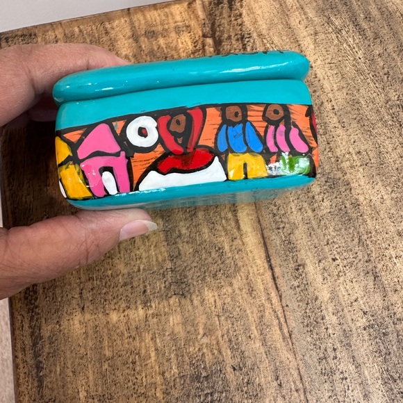 Mexican Pottery Trinket box - Picture 6 of 8